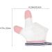 4 Pairs GLEAVI Infant Ring Biting Gloves & Thumb Protectors - Pink Kids Finger Stop Guard (12X10.5CMx4pcs) - Buy Online on SooperMarket.com