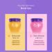 2PCS Honey & Sakura Overnight Lip Mask | Hydrating & Repairing Lip Balm | Exfoliating Lip Scrubs - Buy Online on SooperMarket.com