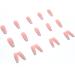 RUNRAYAY Pink French Fake Nails - Sequins Splicing Press On False Nails Kit for Women and Girls - Buy Online on SooperMarket.com