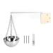 Sauna Oil Holder Sauna Aromatherapy Oil Holder Sauna Oil Cup Essential Oil Fragrance Diffuser Bowl Stainless Steel Sauna Bowl Spa Sauna Room Accessories for Sauna and Spa