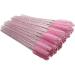 CIMAXIC 100pcs eyelash mascara lash applicator eyelash makeup brush eyebrow comb Cosmetic bag spiral Miss Size 1 Pink - Buy Online on SooperMarket.com