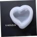 3pcs Silicone Molds Heart Silicone Casting Art Molds Japanese Cute Serving Plate Epoxy Jewelry Molds Crystal Drop Mold Jewelry Making Mold Cake Mold Accessories White M White - Buy Online on SooperMarket.com