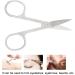 Premium Stainless Steel Nose Hair Trimmer & Eyelash Scissors for Men & Women - Professional Facial Hair Grooming - Buy Online on SooperMarket.com