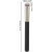 Small Concealer Brush Foundation Makeup Brush for Face Blending Liquid Cream or Flawless Powder Cosmetics Coverage Concealer Brush - Buy Online on SooperMarket.com