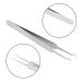 Blackhead Tweezers - Curved Stainless Steel Pimple Extractor & Facial Care Tool for Clear Skin - Buy Online on SooperMarket.com