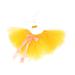 Amosfun Christmas Baby Girl Tutu Skirt Floral Headband Outfit Newborn Photography Dress Apparel Xmas Party Gift (0-12 Months) 17.5*12cm Yellow