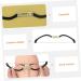 WOFASHPURET Measuring Ruler 1 Set Arch embroidery eyebrow ruler makeup stencil brow template eyebrow ruler tool measuring tool - Buy Online on SooperMarket.com