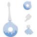 Gatuida Children's Toothbrush - Soft Silica Gel Brush Head for Toddlers - Blue - 1 Pack - Buy Online on SooperMarket.com