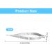 Professional Extra Fine Curved Cuticle Scissors for Precision Grooming - Eyebrow, Eyelash, and Nail Trimming Kit - Buy Online on SooperMarket.com