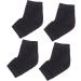 minkissy Pairs feet Cracked Gel Heel Sleeves calcetines para Hombre Dry feet Heel Protector Rough Calluses Mens Stocking Gel Foot Care Man Torn Man - Buy Online on SooperMarket.com