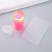 Buy Cacacook Nail Stamp Transparent Silicone Nail Art Stamper with Lid & Scraper for DIY Nail Decor Pink International Shipping Available! - Buy Online on SooperMarket.com