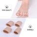 Healeved 15pcs Gel Toe Separators with Pressure Relief - Breathable Fabric Sleeves for Hammertoes, Bunions, and Toe Spreading - Pink (15X2.5X2.5CM) - Buy Online on SooperMarket.com