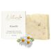 Natural cilt chamomile soap - 100% natural soap - without questionable ingredients - certified - handmade - shower soap for all skin types - shower gel - Natural cost metics chamomile (1 Pack)