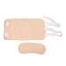 Castor Oil Wrap for Waist & Neck Reusable Washable Leak-Proof Velvet Cotton Pack for Liver Detox (Pink) - Buy Online on SooperMarket.com