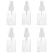 Frcolor Empty Plastic Sample Bottle Containers for Water or Liquids - 50 ml Pack of 6