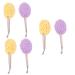 Angoily 6 Pcs Bath Ball Sponges for Cleaning Body Bath Sponge Kids Foam Sea Sponge Sponges for Bathing Body Scrubbers Honeycomb Bath Sponges Spa Hydrophilic Polyurethane Miss Pouf 1 Count (Pack of 1)