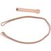 Mindful Breathing Necklace Skin Friendly Stress Relief Mindful Necklace Titanium Steel for Women for Daily Wear Rose Gold - Buy Online on SooperMarket.com