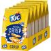 TUC Crisp Salted Biscuits 6 x 100g | Extra Thin & Crispy Sea Salt Crackers | Large Pack of Salted Snacks for International Shipping - Buy Online on SooperMarket.com