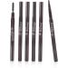 PLAFOPE 3pcs 2 1 Eyebrow Brush Eyebrow Pencil Waterproof Brow Pencil Makeup Sharpener Stand Microblading Pen - Buy Online on SooperMarket.com