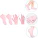 ABOOFAN 3 Sets Hydrating Sock Gloves Moisturizing Anti- Cracks Foot Care Socks Hydrating Foot Socks Dry Crack Heel Socks Gel Boat Socks Heel Socks Protector Elasticity Sebs Short Boots - Buy Online on SooperMarket.com