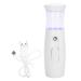 Nano Mist Sprayer White 30ml/10Z Mini Nano Mister for Travel Outdoor Face Cool Mist Steamer for Eyelash Extensions Skin Care Make Up Facial Mister for Normal Oily Dry Mixed Sensitive Skin