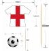 England Football Party Food & Cupcakes Picks Decorations Toppers Euro World Cup (pack of 14) - Buy Online on SooperMarket.com