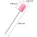 100 Pcs Disposable Mouth Swabs Sponge - Unflavored & Sterile Oral Care Swabs - Pink Tooth Shape - Buy Online on SooperMarket.com