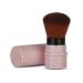 Shop Pink Retractable Kabuki Brush - Travel-Friendly Foundation & Concealer Tool for Flawless Makeup - Buy Online on SooperMarket.com