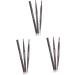 PLAFOPE 3pcs 2 1 Eyebrow Brush Eyebrow Pencil Waterproof Brow Pencil Makeup Sharpener Stand Microblading Pen - Buy Online on SooperMarket.com