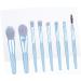 BELLIFFY 8pcs Powder Brush Eyeshadow Makeup Cosmetic Face Brushes Makeup Face Brushes Facial Kit Blue Wooden - Buy Online on SooperMarket.com