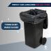 Toneco Strong Garbage Bags 240L - 100% Recycled Black - Ideal for Camping Household & Industry - 20 Durable 100x125cm Bags - Buy Online on SooperMarket.com