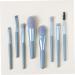 Gogogmee 8pcs Powder Brush Eyeshadow Makeup Brushes Makeup Brush for Woman Cosmetic Face Brushes Wooden Blue - Buy Online on SooperMarket.com