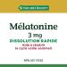 Nature's Bounty Melatonin Pills Supplement Helps Reset Body's Sleep Wake Cycle 3mg 120 Tablets - Buy Online on SooperMarket.com