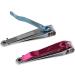 Nail Clipper for Toe Nails Heavy Duty Professional Quality Thick Toe Nail Clipper (Pink)