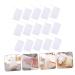 Buy NOLITOY 100 Pcs Soap Bag Foam Net - Mesh Soap Pouch & Saver for Body & Facial - White Shower Loofah - 12x9CM - Perfect for International Shipping - Buy Online on SooperMarket.com