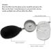 Hair Building Fibers Hair Fibers Pump Atomizer Hair Thickening Tools Hair Fiber Pump Bottle Atomizer Hair Fibers Spray Applicator - Buy Online on SooperMarket.com