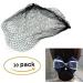 KKTech Invisible Elastic Edge Hair Nets 15pcs Pack - 50cm Black Mesh Hairnet - Buy Online on SooperMarket.com