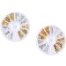 minkissy 4 Boxes Manicure Accessories Rhinestone for Nails Nail Jewelry Palette The Circle 3d - Buy Online on SooperMarket.com