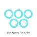 Flexible Teething Bracelet Ring - Soft Teething Relief for Home & Travel (Turquoise Green) - Buy Online on SooperMarket.com