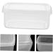 FUNOMOCYA 6pcs Crisper Containers for Food Refrigerator Organizer Keeper Kitchen Vegetable Boxes Dumpling - Buy Online on SooperMarket.com