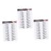 Gogogmee 3 Sheets Waterproof Eyebrow Stickers Lazy Eyebrow Transfer Stickers Water Proof 3 Stickers 21x15cm Black 2
