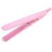 Small Curling Iron for Short Hair Mini Hair Straightener 2 in 1 Tourmaline Ceramic Smart Constant Temperature Mini Hair Straightener Hairstyling Iron Heating Curler for Short Hair Pink