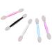 Angoily 5 boxes Brush Non Cosmetic Applicator Double-end Shadow Stick Ended Makeup Disposable Sides