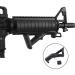 Gotyou Angled Fore Grip - Ergonomic Airsoft Front Handle | Nylon AFG1 Triangle Grip for 20mm Rails - Black - Buy Online on SooperMarket.com