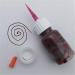 Xmasir Precision Applicator Set - 4 pcs 1 Oz. Henna Bottles with Needle Tips - 16 pcs Caps - Multi Purpose - Buy Online on SooperMarket.com
