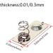 Buy Heyiarbeit 50pcs AAA Battery Spring Plate - Positive to Negative Conversion Contact 21mmx9mm - High Quality Nickel Plated - Ideal for Electronics Projects - Buy Online on SooperMarket.com