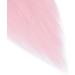 Light Pink 26 Inch Straight Clip in Hair Extensions - 8Pcs Full Head Synthetic Hairpiece with 18 Clips - Buy Online on SooperMarket.com