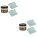 VILLCASE 2pcs Wood Maintenance Beeswax Wood Seasoning Wax Wood Use Wax Natural Polishing Beeswax Wood Polishing Beeswax 0.04 Ounce (Pack of 1) Yellowx2pcs
