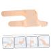 FOMIYES Toe Hair Straightener Holder & Brace - Bunion Bandage & Separator Sleeve for Foot Bone Orthotic - 1pc Splitter Light Toe Separator for Adults - 22.7x11cm - Buy Online on SooperMarket.com