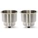 Marinebaby Stainless Steel Cup Drink Holder with Drain Marine Boat Rv Camper 2 - Buy Online on SooperMarket.com